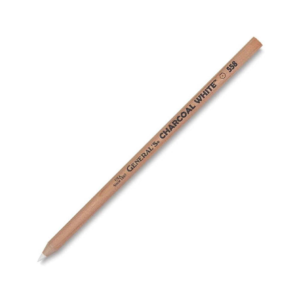 Generals White Charcoal Pencil