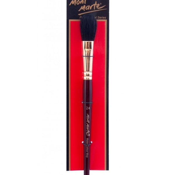 Mont Marte Mop Brush Size 24, Short Handle, Watercolour