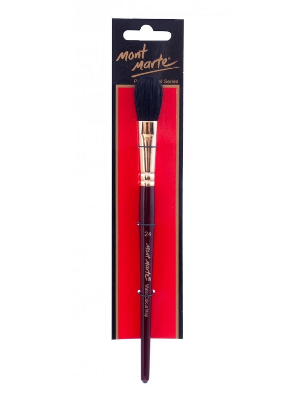 Mont Marte Mop Brush Size 24, Short Handle, Watercolour