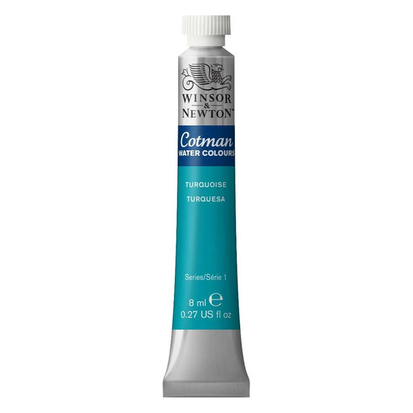Winsor & Newton Cotman Watercolour Tube Turquoise 8ml
