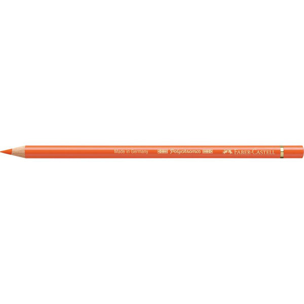 Faber Castell Polychromos Colour Pencils Orange Glaze