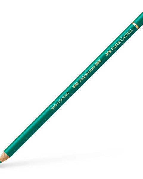 Faber Castell Polychromos Colour Pencils Middle Phthalo Green