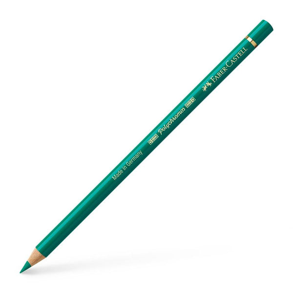 Faber Castell Polychromos Colour Pencils Middle Phthalo Green