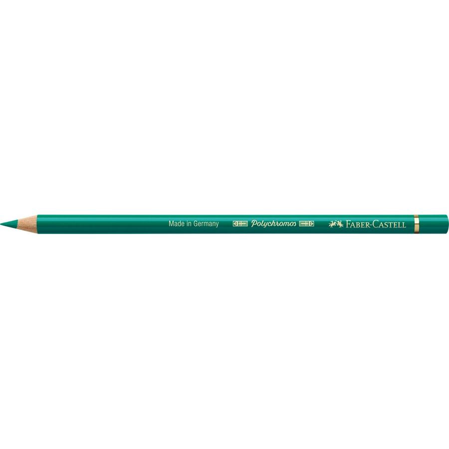 Faber Castell Polychromos Colour Pencils Middle Phthalo Green