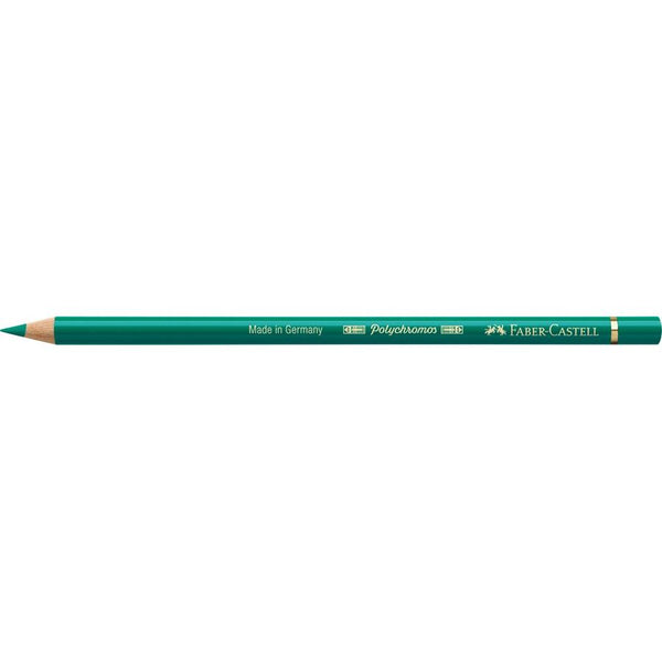 Faber Castell Polychromos Colour Pencils Middle Phthalo Green