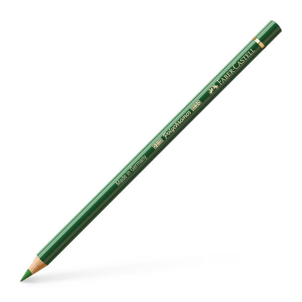 Faber Castell Polychromos Colour Pencils Permanent Green Olive