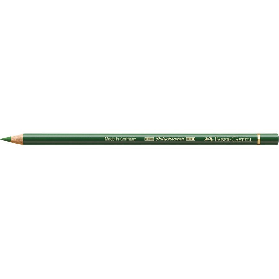 Faber Castell Polychromos Colour Pencils Permanent Green Olive