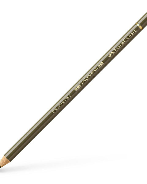 Faber Castell Polychromos Colour Pencils Olive Green Yellowish