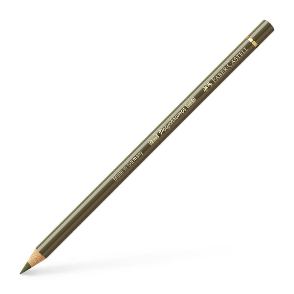 Faber Castell Polychromos Colour Pencils Olive Green Yellowish