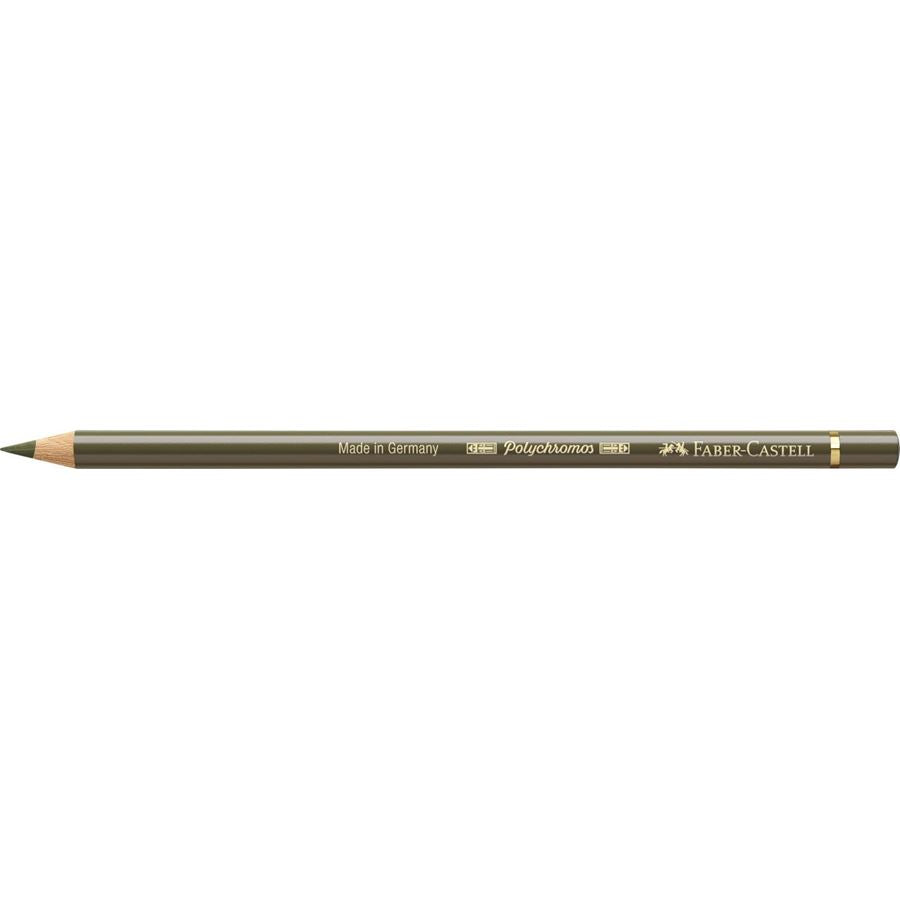 Faber Castell Polychromos Colour Pencils Olive Green Yellowish