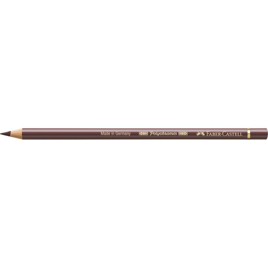 Faber Castell Polychromos Colour Pencils Vandyke Brown