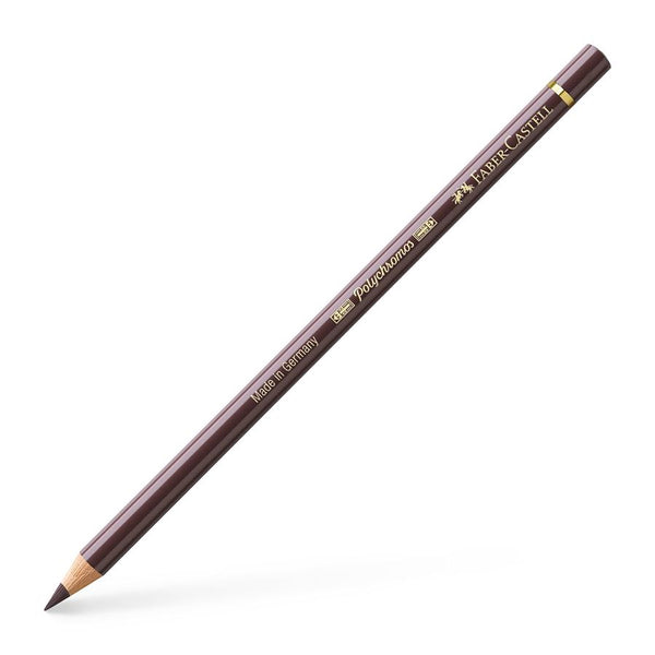 Faber Castell Polychromos Colour Pencils Walnut Brown