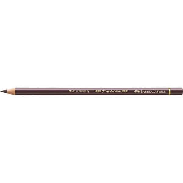 Faber Castell Polychromos Colour Pencils Walnut Brown