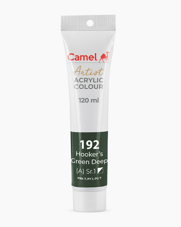 Camel Acrylic Colour Hookers Green Deep 120ml