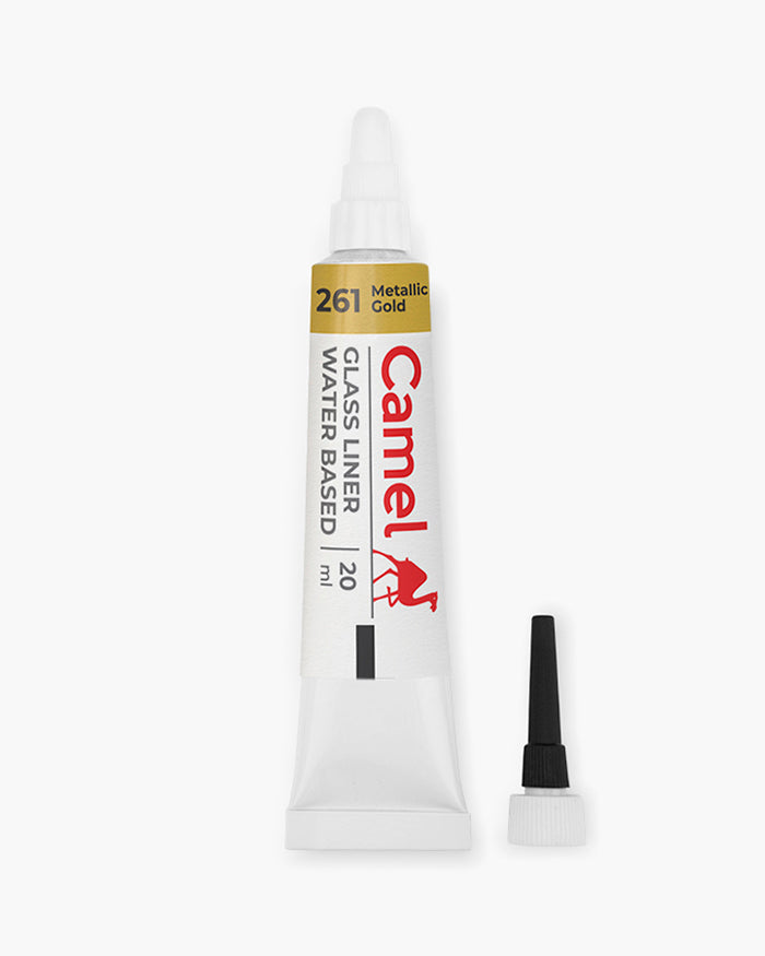 Camel Glass Liner Metallic Gold 20ml