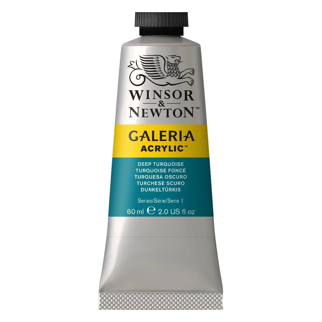 Winsor & Newton Galleria Acrylic Colour Deep Turquoise 60ml