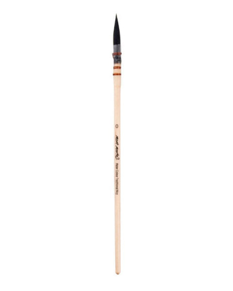 Mont Marte Mop Brush Size 0, Short Handle, Watercolour