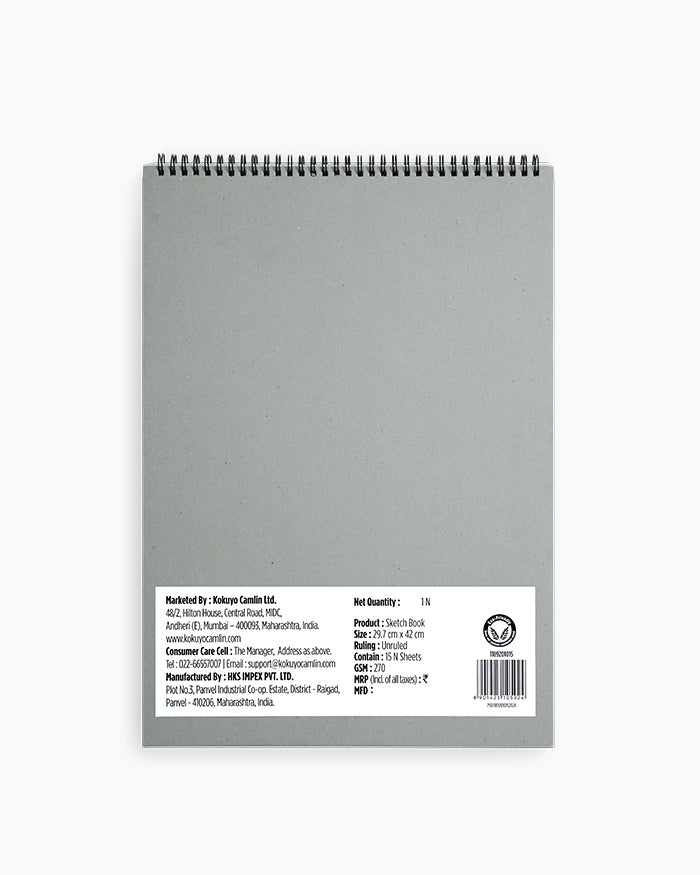 Camel PremiumSketchBook 270GSM A3 15 Sheets