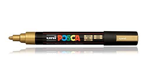 Uni Mitsubhishi Gold Acrylic Marker 1.8-2.5mm