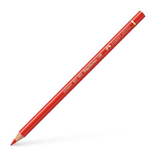 Faber Castell Polychromos Colour Pencils Light Cadmium Red