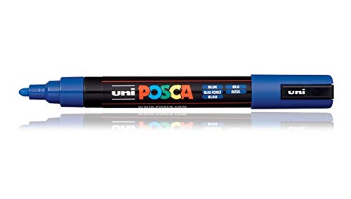 Uni Mitsubhishi Blue Acrylic Marker 1.8-2.5mm