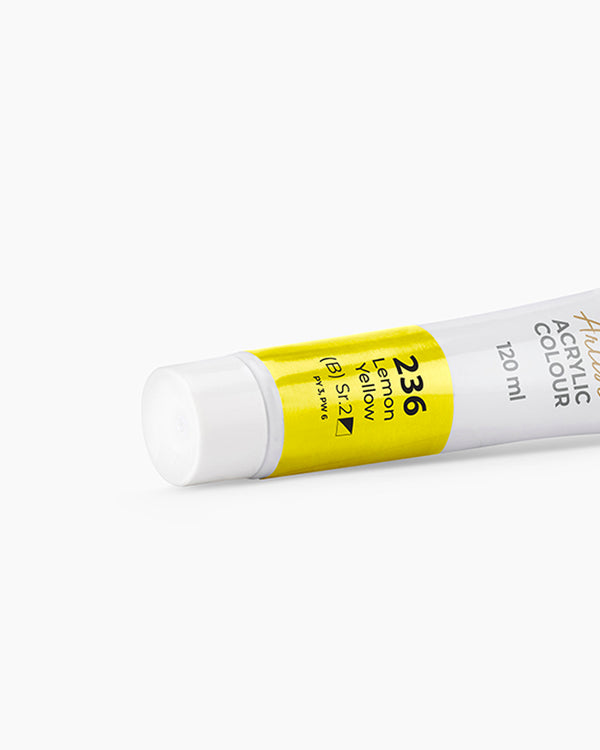 Camel Acrylic Colour Lemon Yellow 120ml