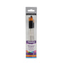 Daler Rowney Round Brushes Size 3 Suitable for Watercolours, Short Handles