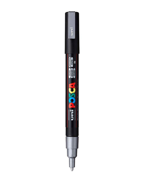 Uni Mitsubhishi Silver Acrylic Marker 0.9-1.3mm