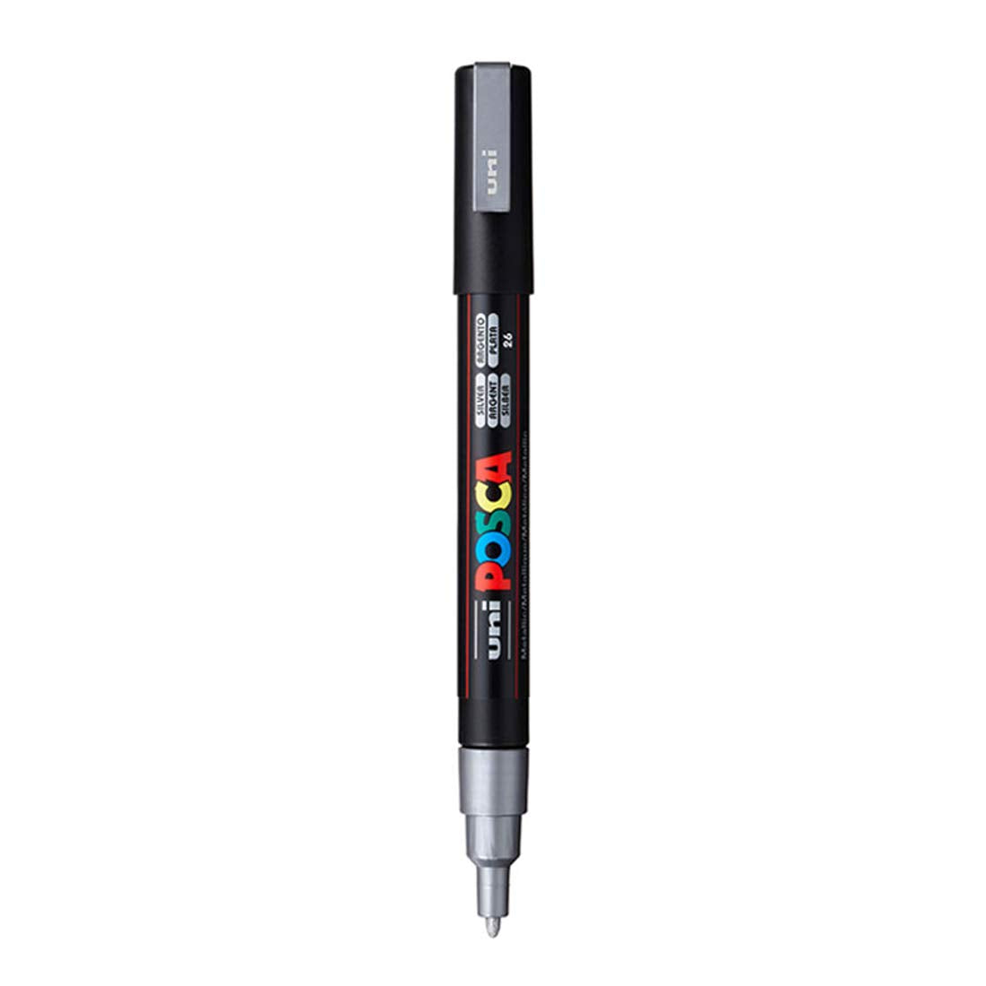 Uni Mitsubhishi Silver Acrylic Marker 0.9-1.3mm