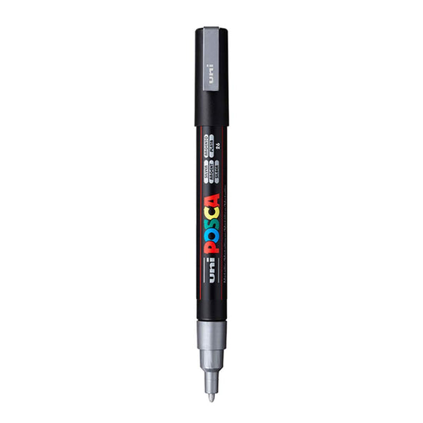 Uni Mitsubhishi Silver Acrylic Marker 0.9-1.3mm