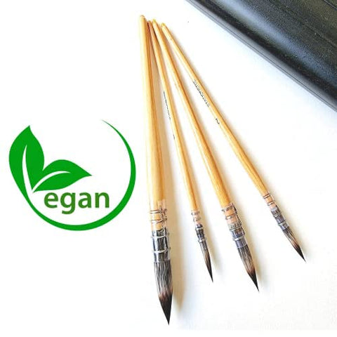 Stationerie Mop Brush Wooden Set of 4