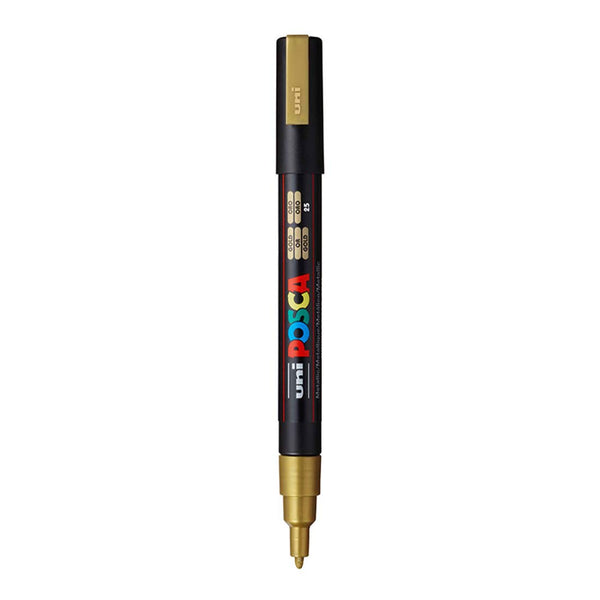Uni Mitsubhishi Gold Acrylic Marker 0.9-1.3mm