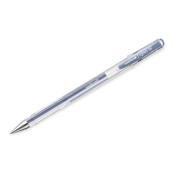 Uni Mitsubhishi Gel Pens Silver Cap 0.8mm