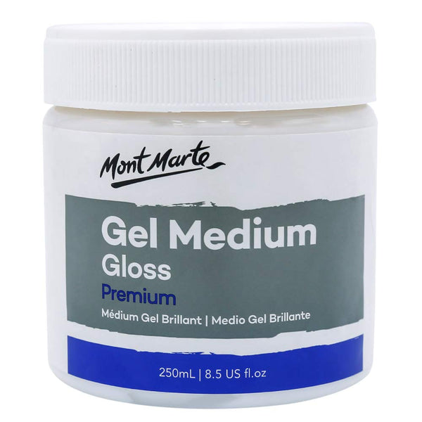 Mont Marte Gel Medium Gloss 250ml