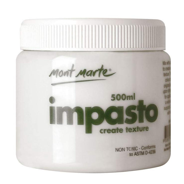 Mont Marte Impasto White 500ml