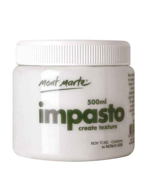 Mont Marte Impasto White 500ml