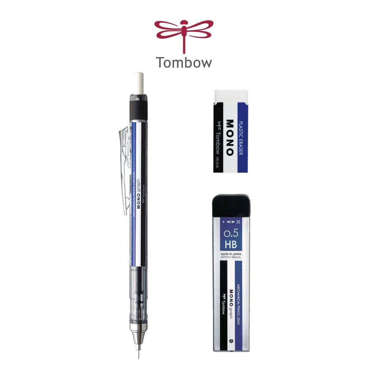 TomBow Mechanical Pencil 0.5mm Value Pack