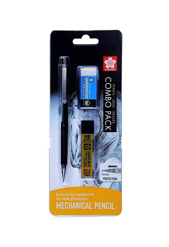 Sakura Mechanical Pencil Combo Pack 0.9mm HB
