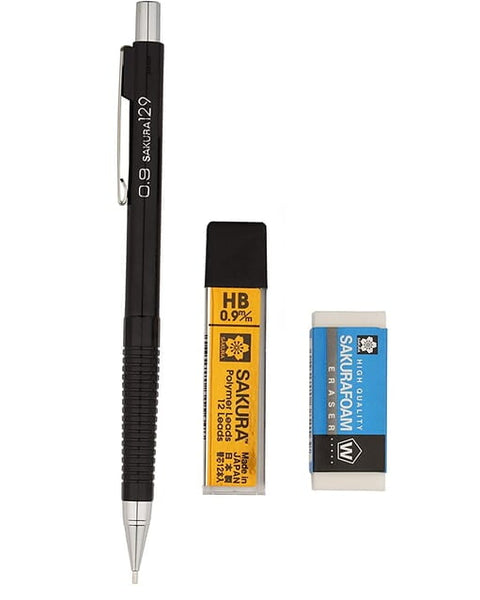 Sakura Mechanical Pencil Combo Pack 0.9mm HB