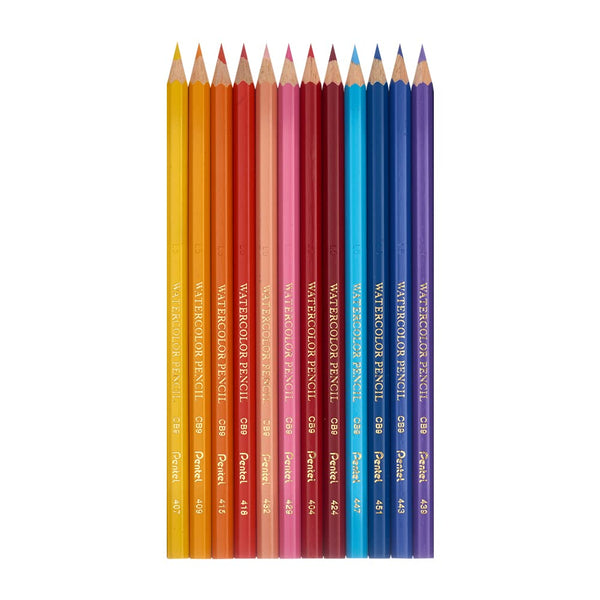 Pentel Watercolour Pencils Set of 12