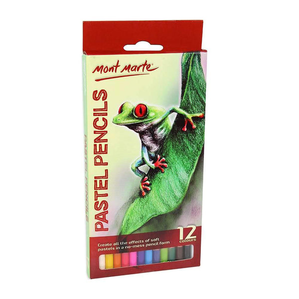 Mont Marte Pastel Pencil Set of 12