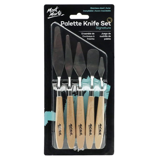 Mont Marte Palette Knife Set of 5