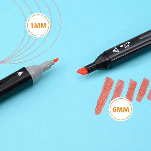 Touch Cool Alcohol Marker Sets 48 Colours