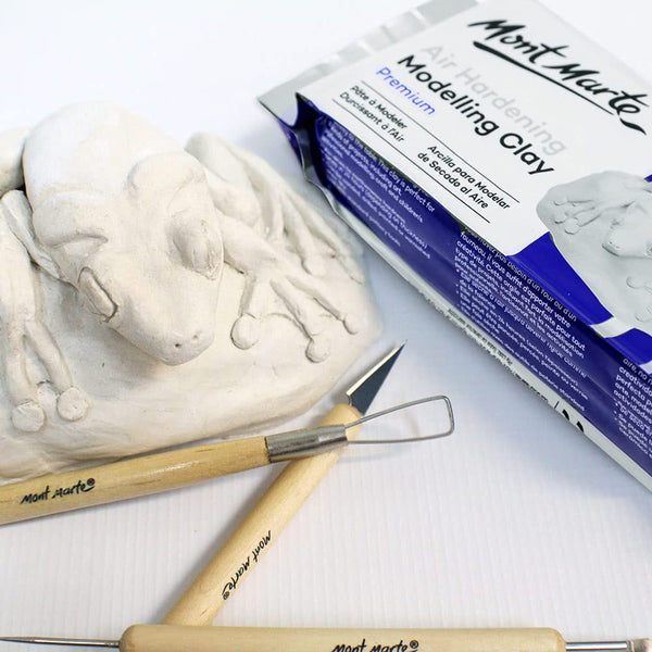 Mont Marte Air Dry Clay White 500g