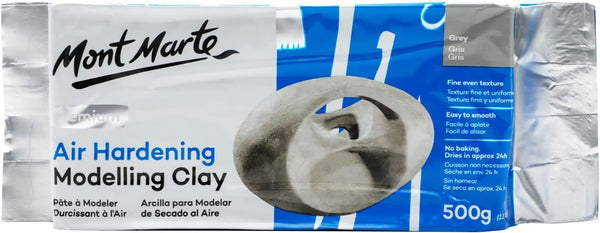 Mont Marte Air Dry Clay Grey 500g