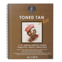 Art Essentials Toned Tan Spiral A4, 120 GSM, 50 Sheets