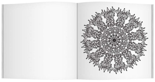 vneet Mandala & Doodling Book Rectangle 45 Sheets