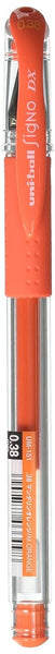 Uni Mitsubhishi Gel Pens Orange Cap Fine