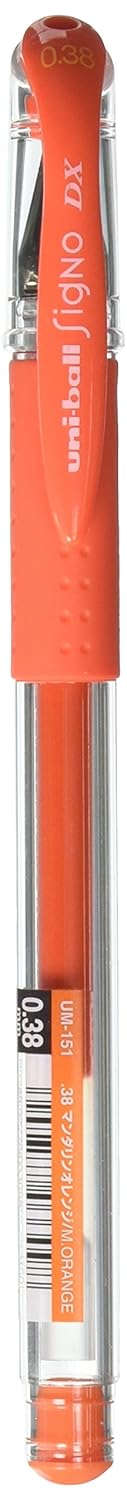 Uni Mitsubhishi Gel Pens Orange Cap Fine
