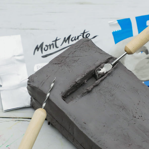 Mont Marte Air Dry Clay Grey 500g